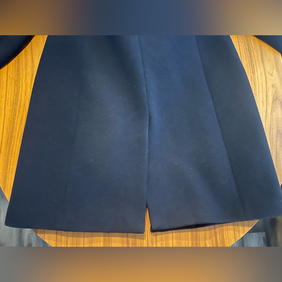 J.Crew Midnight Blue and White Wool Blend Coat, size 6, as seen on Meghan Markle - Picture 8 of 10